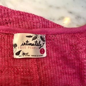 Free People Tops - Intimately Free People Pink Tank Top Free People Tops - Intimately Free People Pink Tank Top